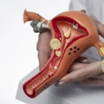 Profesional de salud femenina de Zenska brindando orientación médica sobre endometriosis y bienestar ginecológico